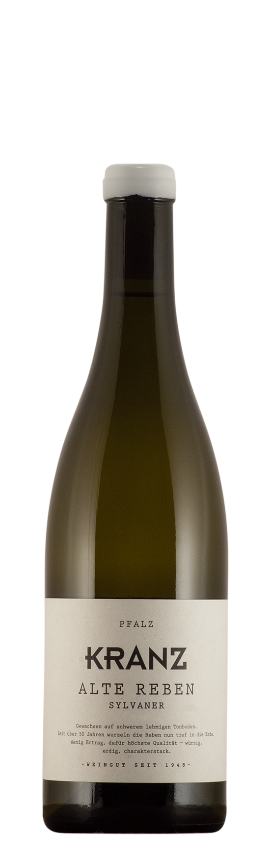 Flaschenfoto Weingut Kranz Alte Reben Sylvaner.