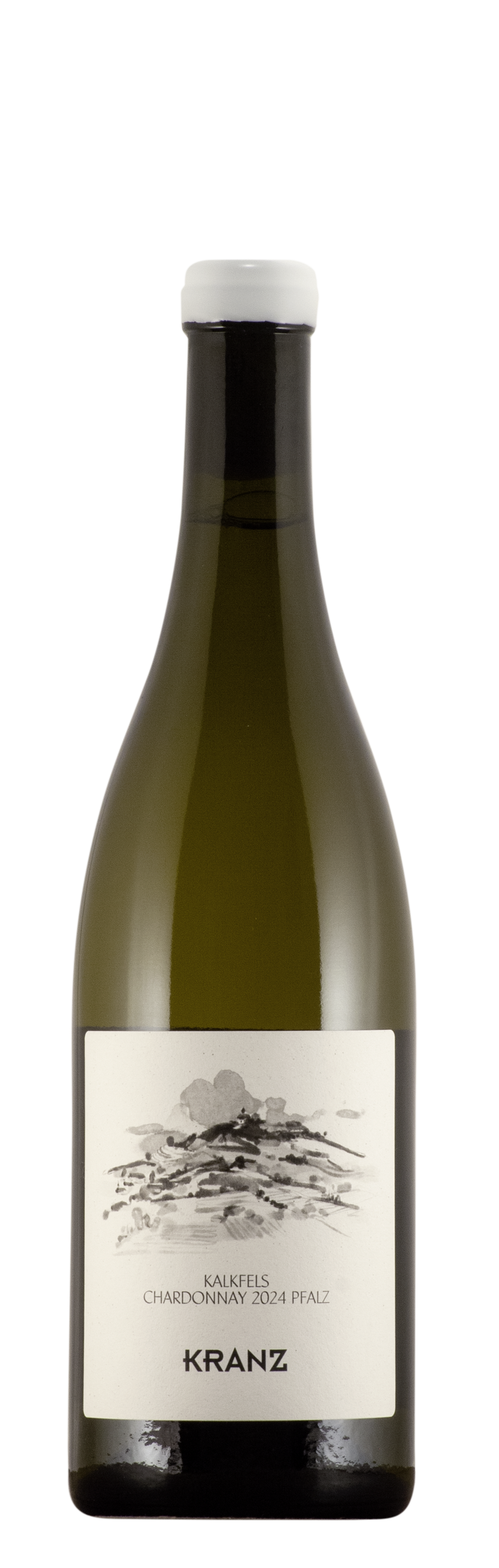 Flaschenfoto Weingut Kranz Kalkfels Chardonnay.