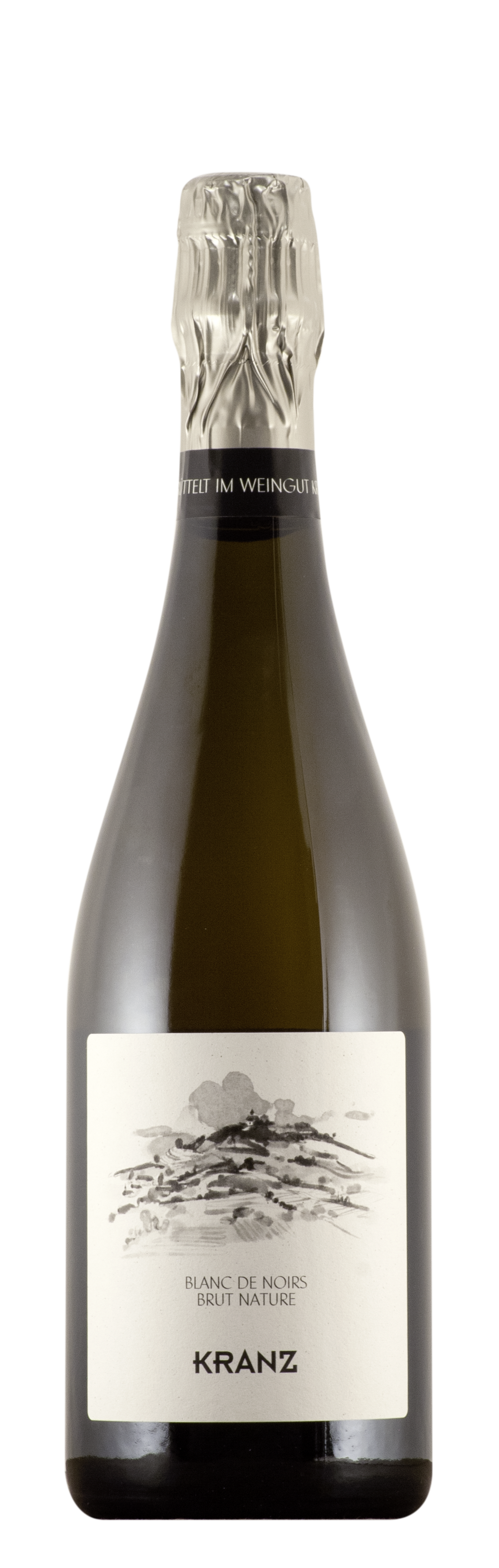 Flaschenfoto Weingut Kranz Blanc de Noirs Sekt brut nature VDP.Sekt Prestige
