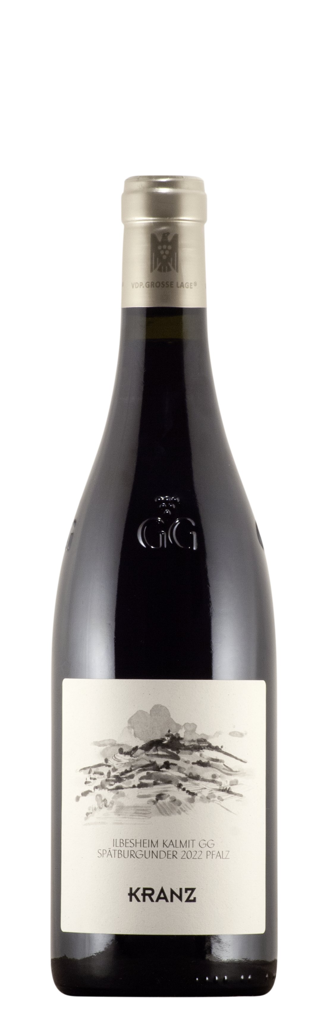 Flaschenfoto Weingut Kranz Ilbesheim Weißer Burgunder VDP Große Lage