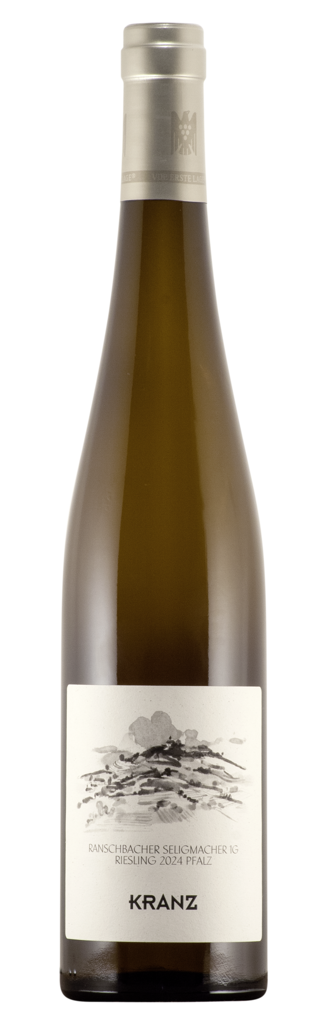 Flaschenfoto Weingut Kranz Ranschbacher Seligmacher Riesling VDP Erste Lage