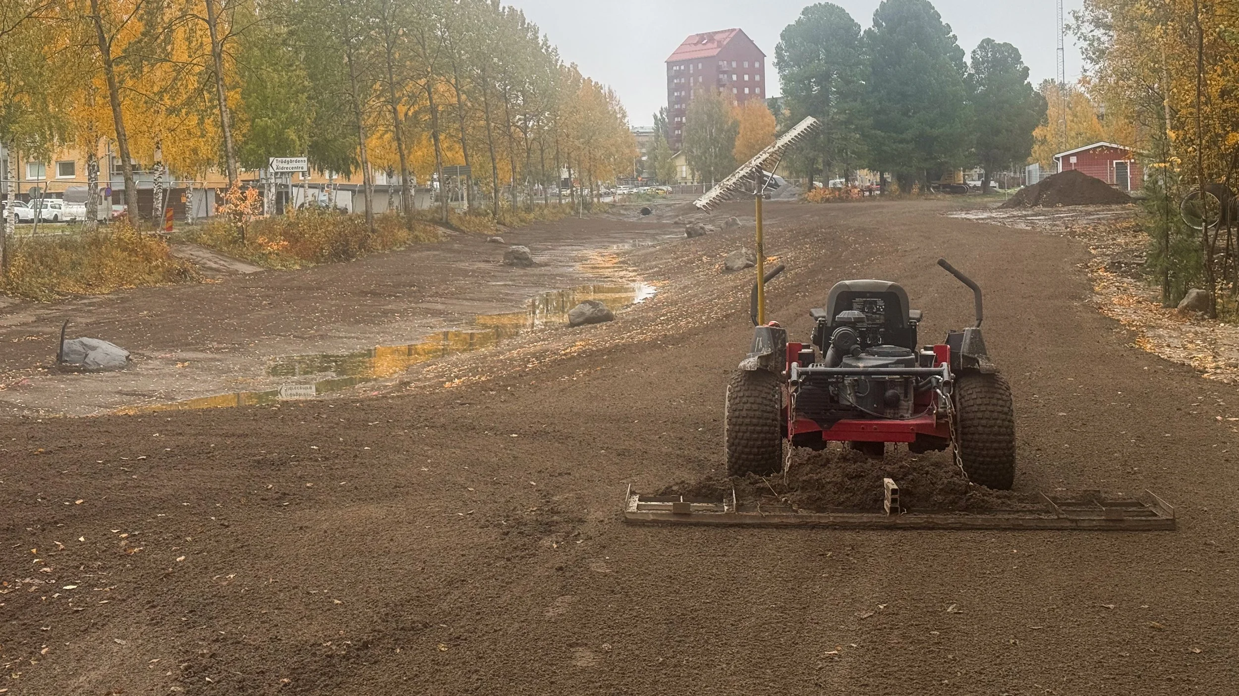 Industrisådd hydrosådd