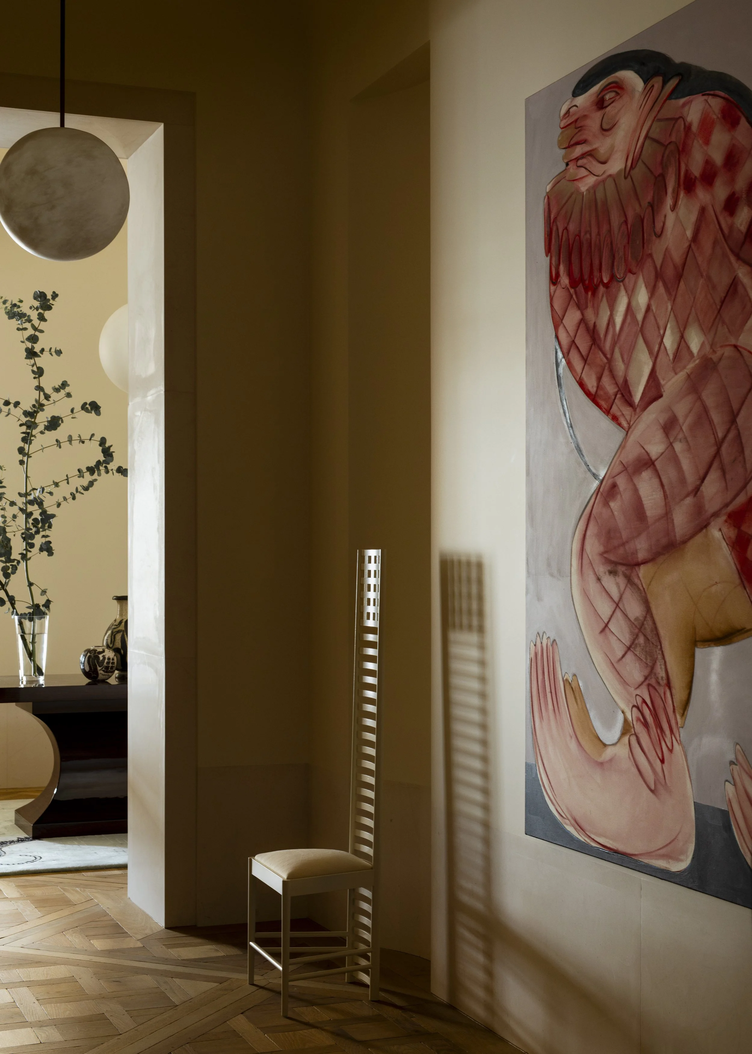 Art & design curation of a photoshoot for Atelier MKD — featured in AD France, AD Germany, AD Italia — Photography : Alice Mesguich