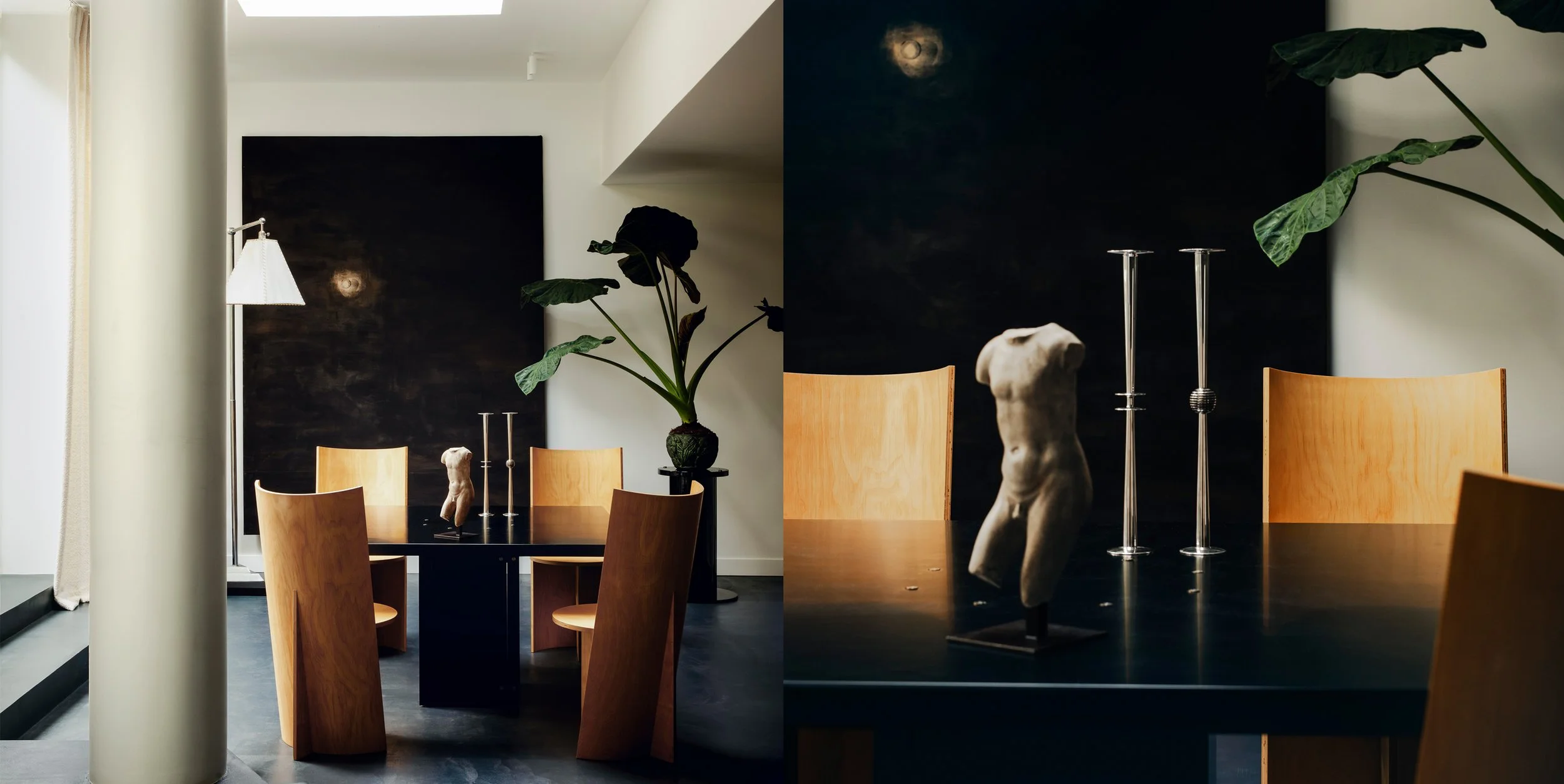 Art & design curation of a photoshoot for Atelier MKD — featured in Milk Decoration — Photography : Alice Mesguich