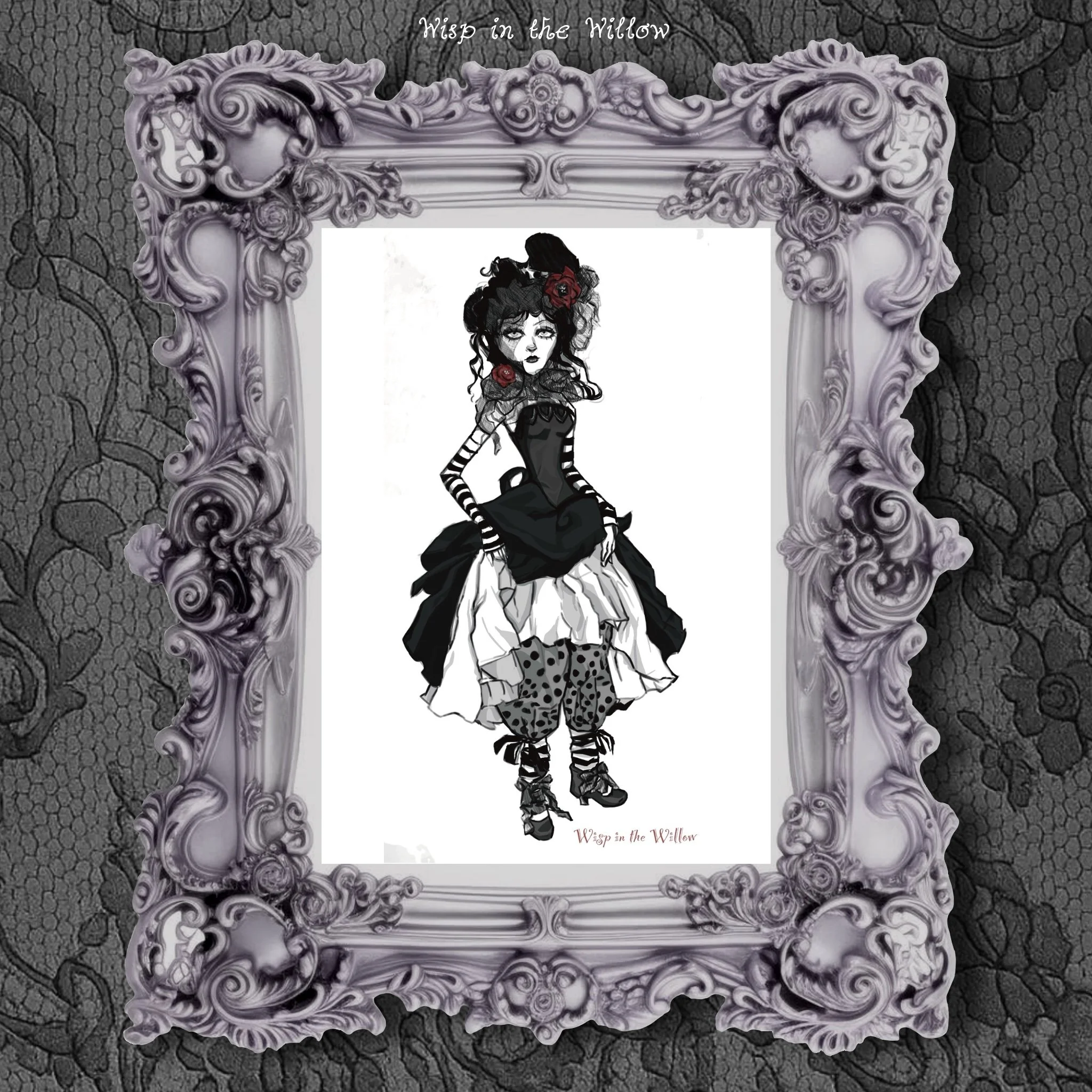 Dolly Red - A5 Art Print