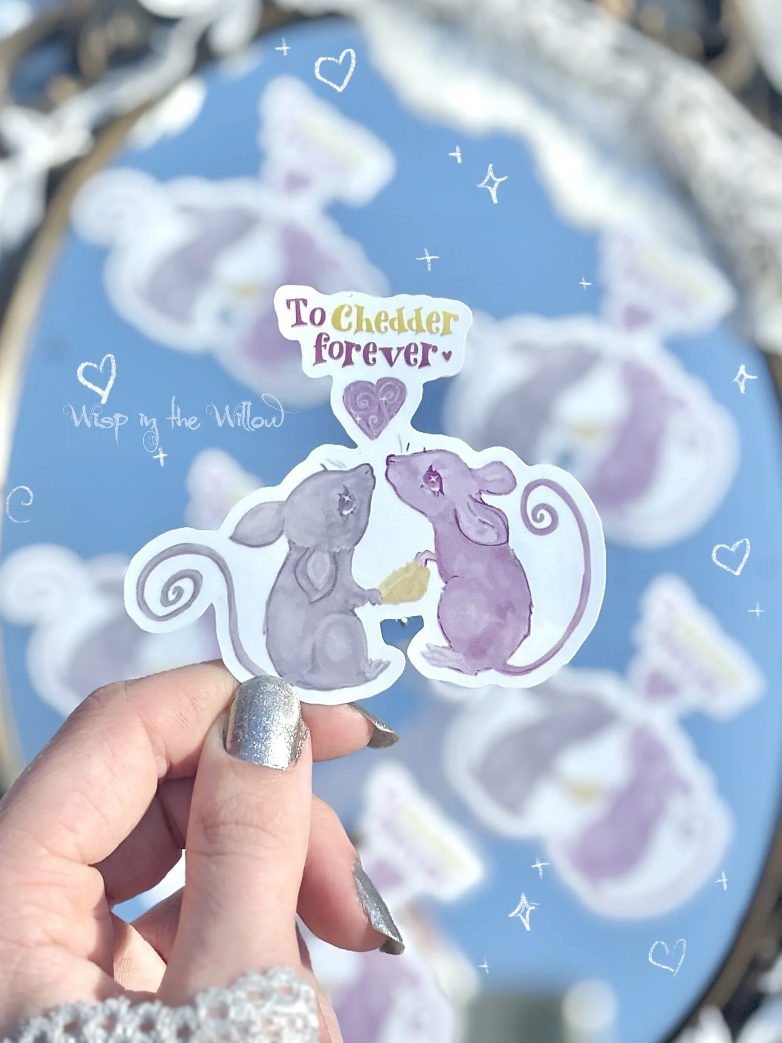 ToChedder Forever - Gloss Die Cut Sticker