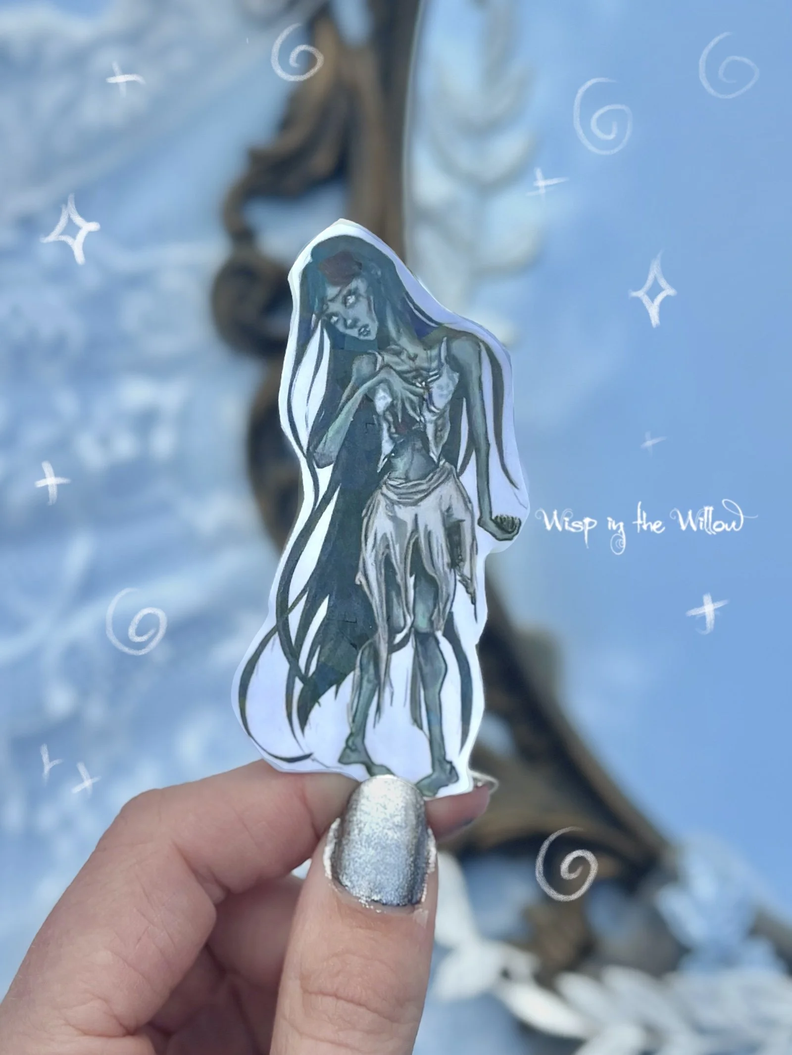 Zombie Gal - Holo Sticker