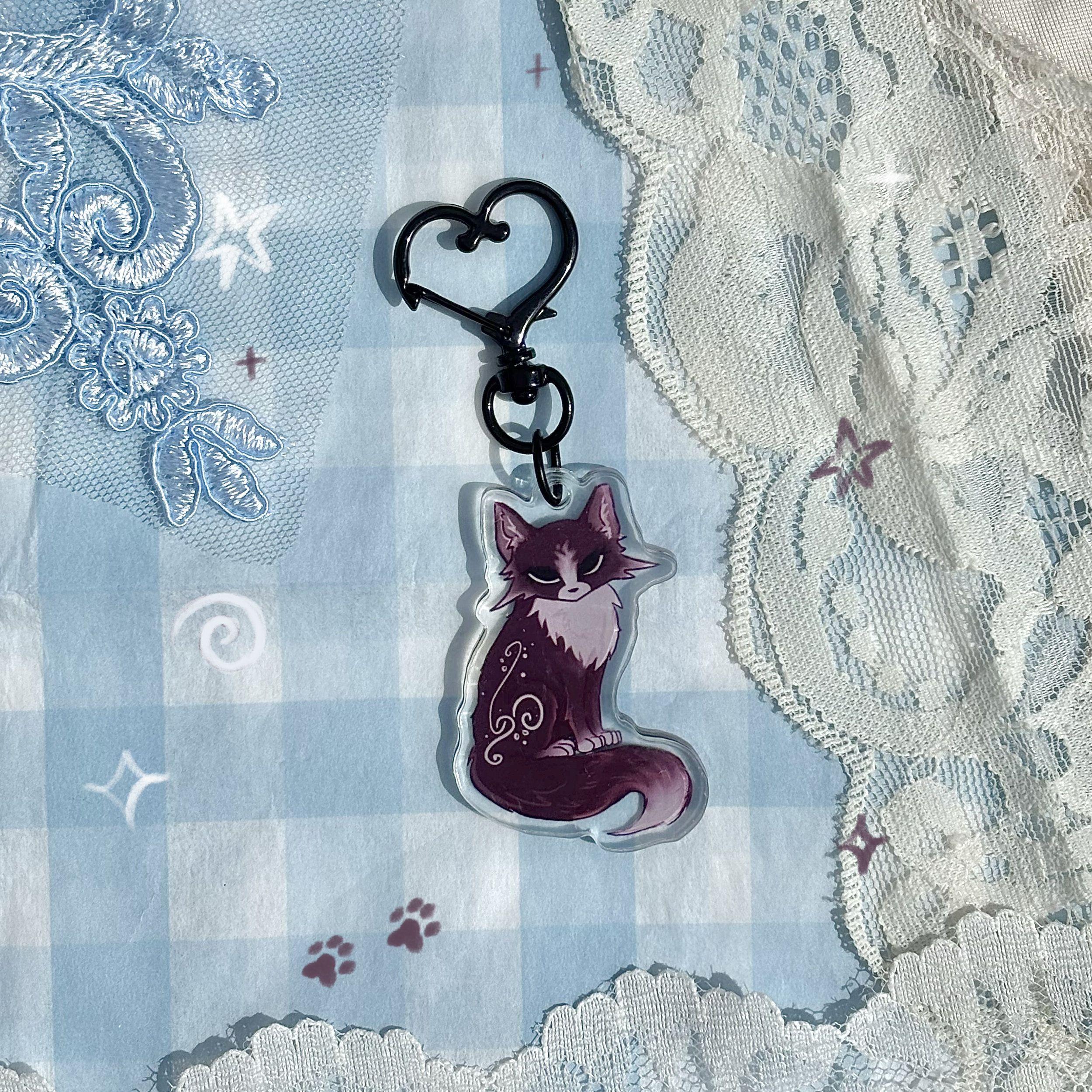 Red Cat Keychain - PRE ORDER