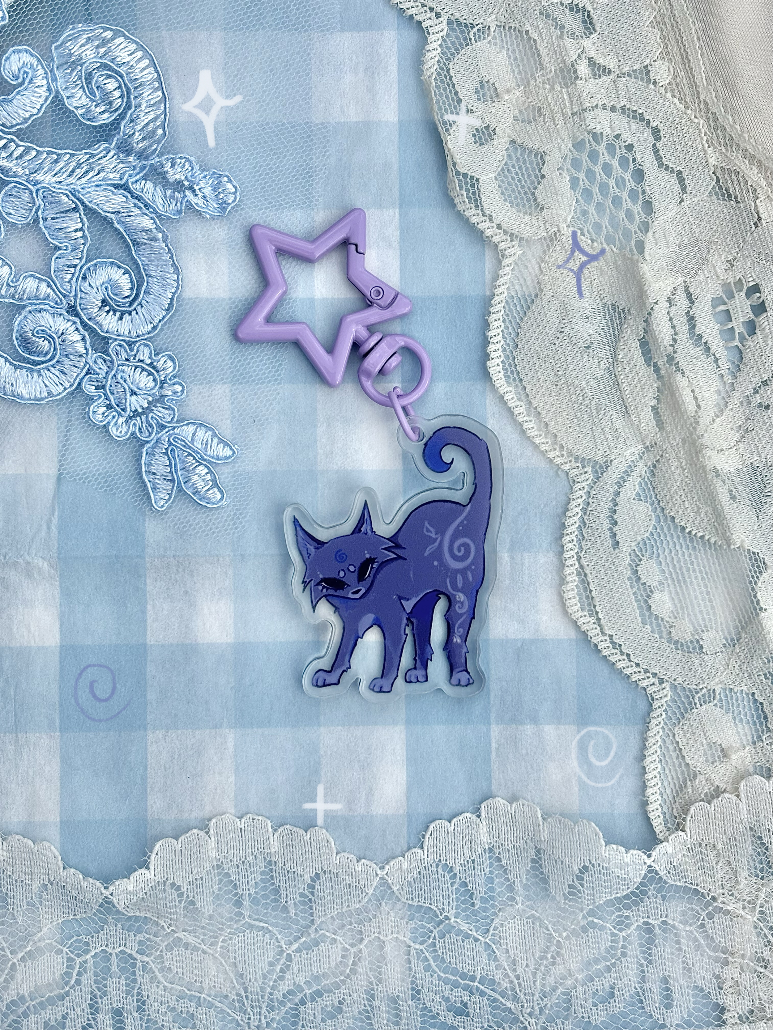Blurpul Cat Keychain - PRE ORDER
