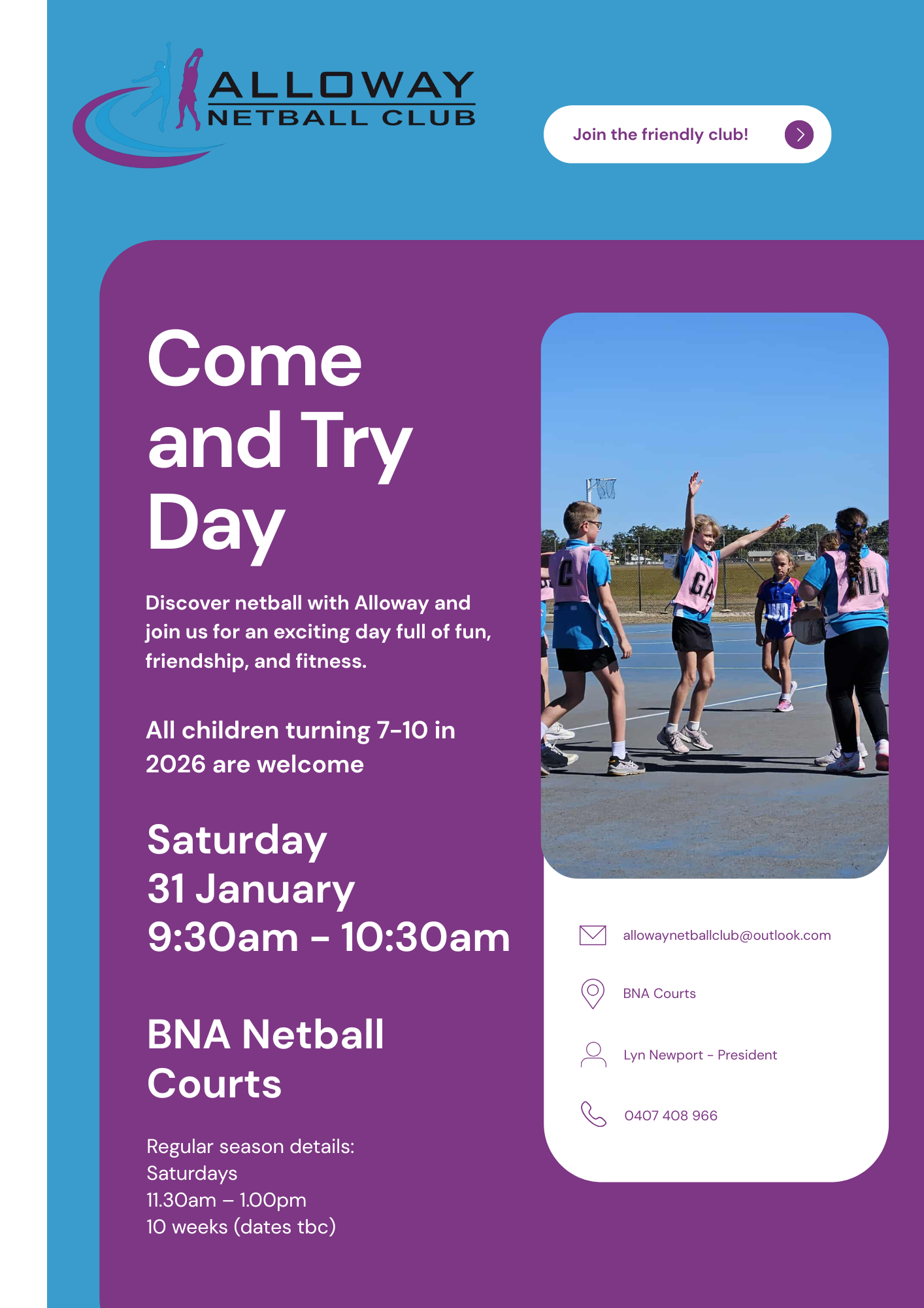 Come and Try Day