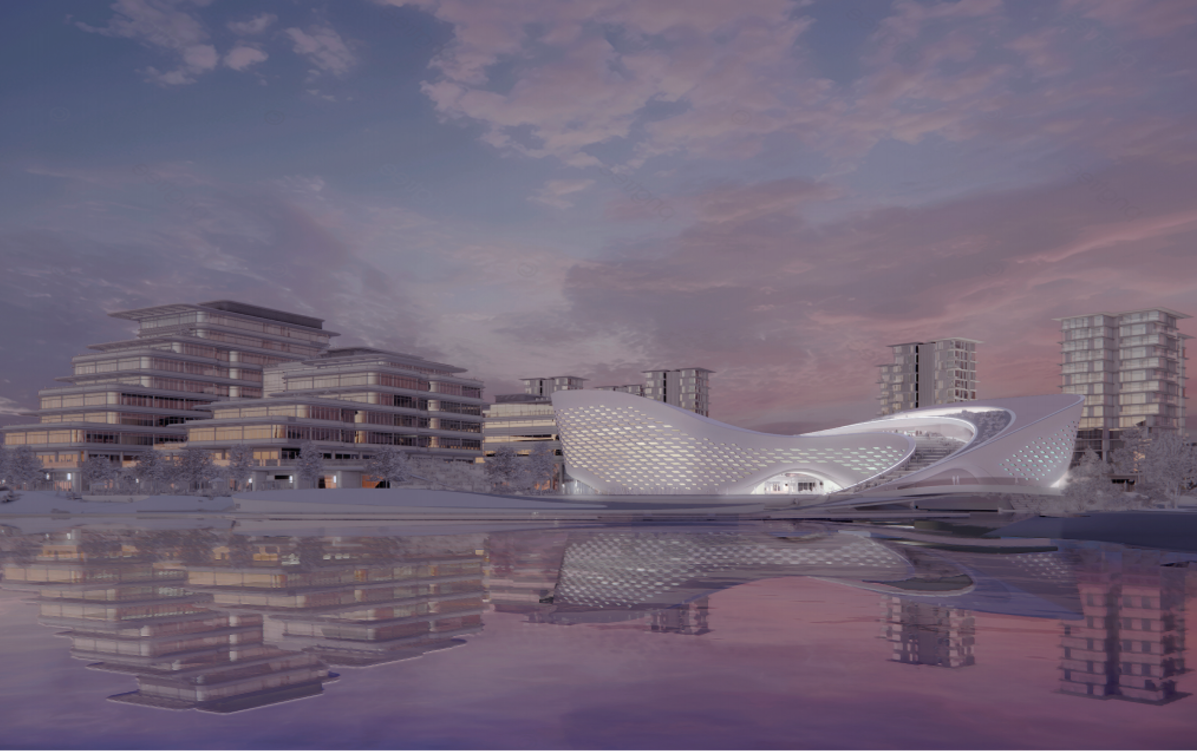 Lighting Analysis of Xicen Sports Center