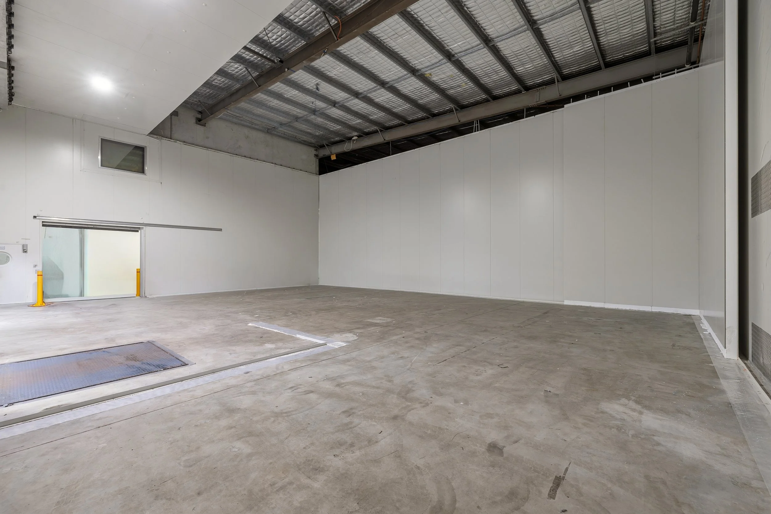Brisbane City, Cold Room Installed by WYPI Building & Service at The Snack Food before panels went up side wall