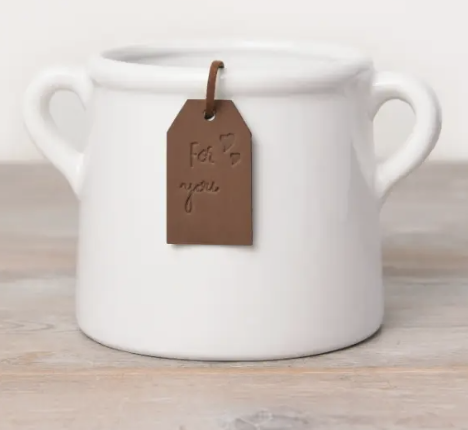 For You White Pot, 10cm