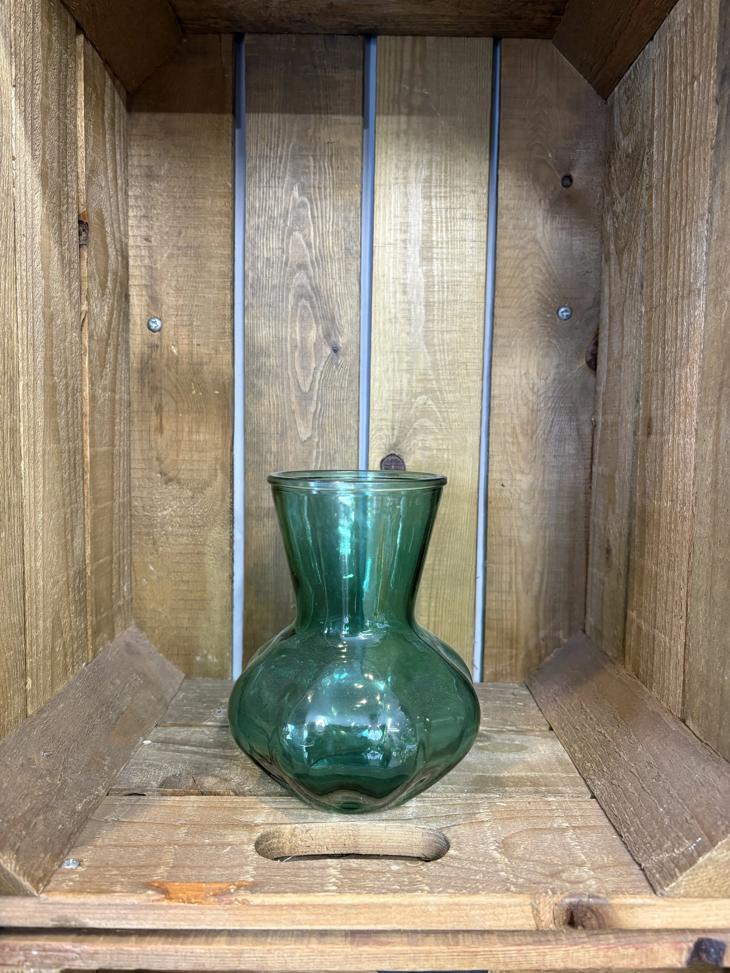 Green Bubble Vase
