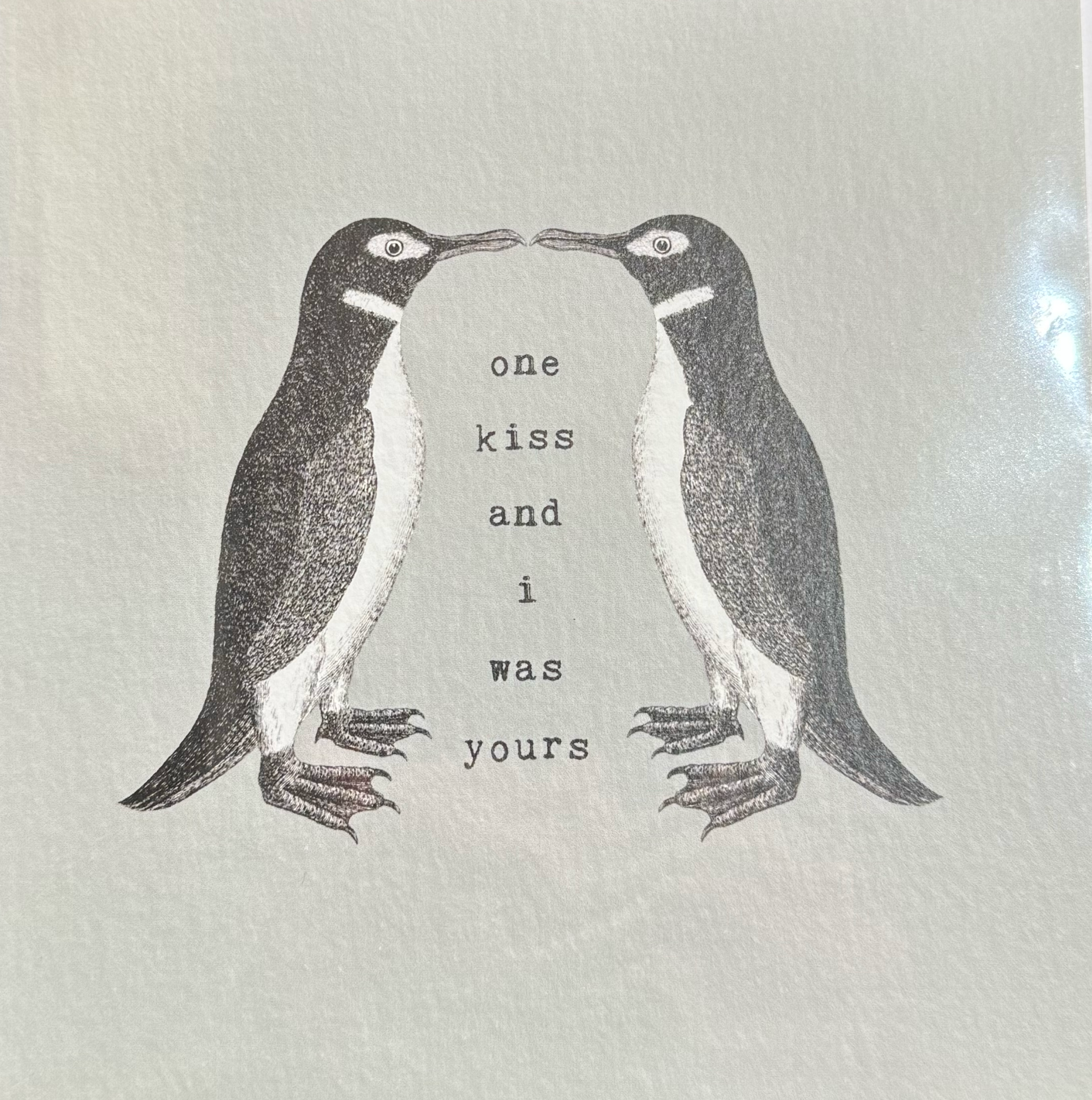 Penguin Kiss Card