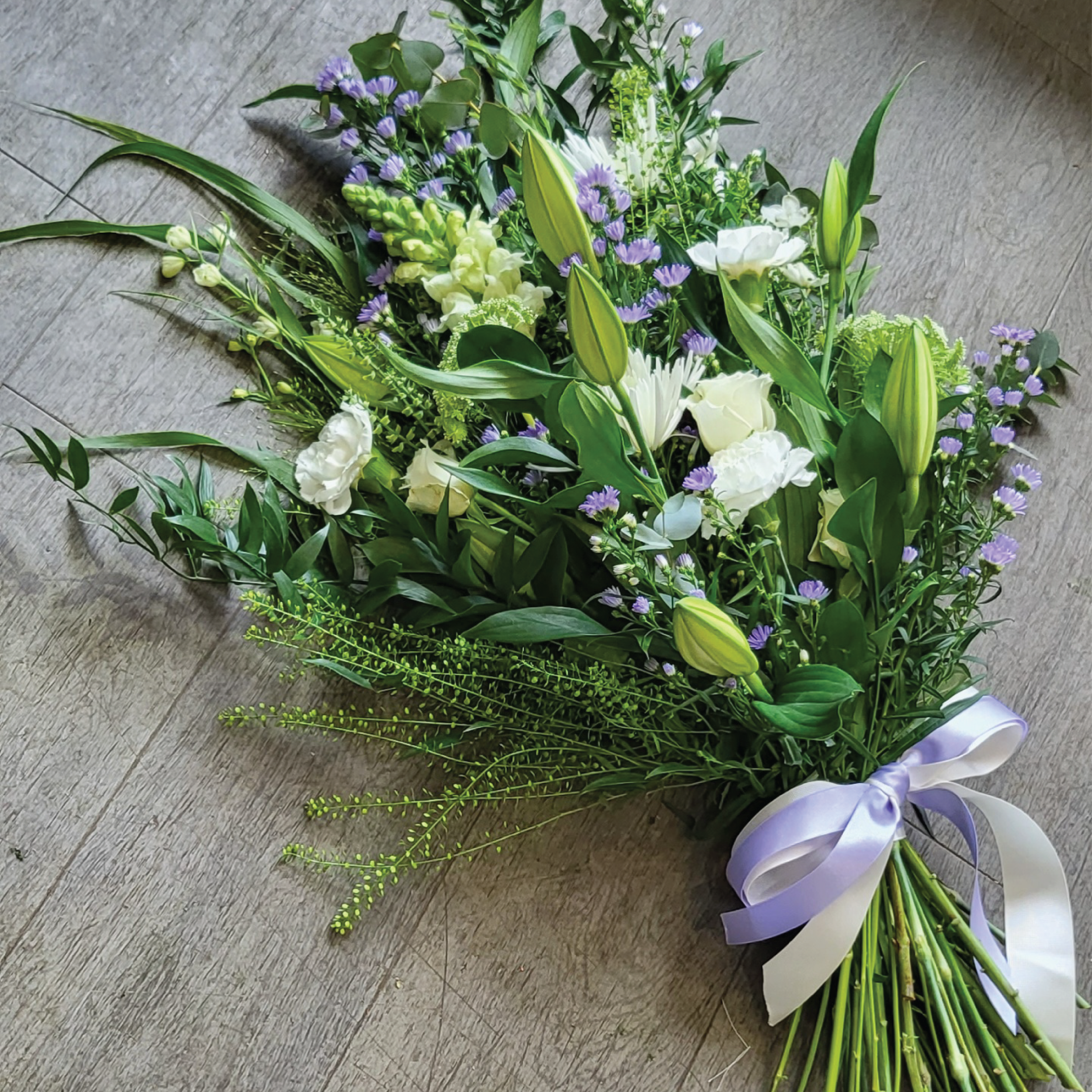 Funeral Shelf Bouquet