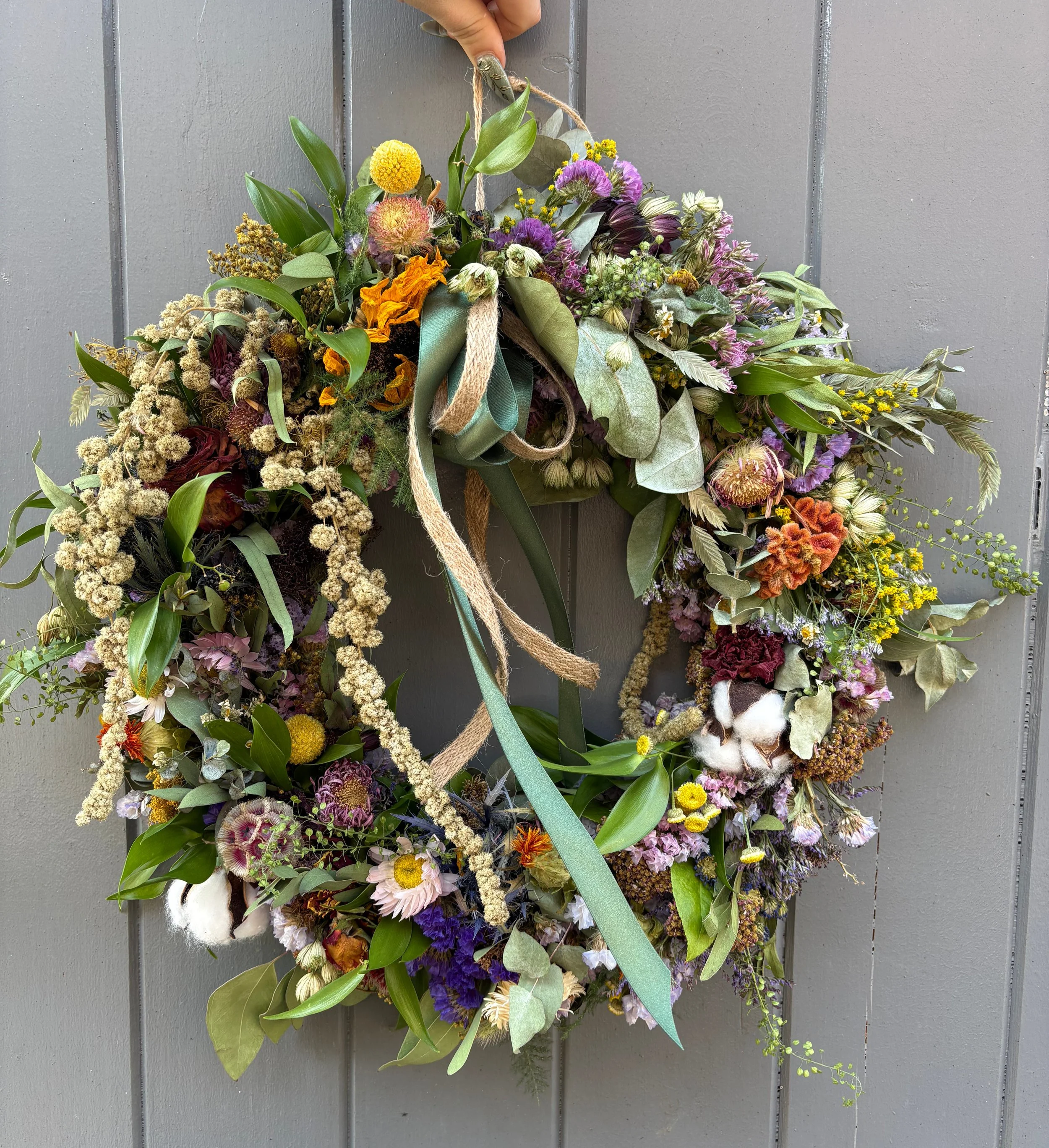 Dried Flower Wreaths