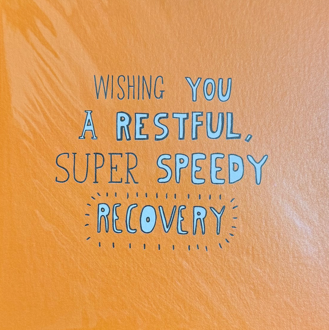 Speedy Recovery Card