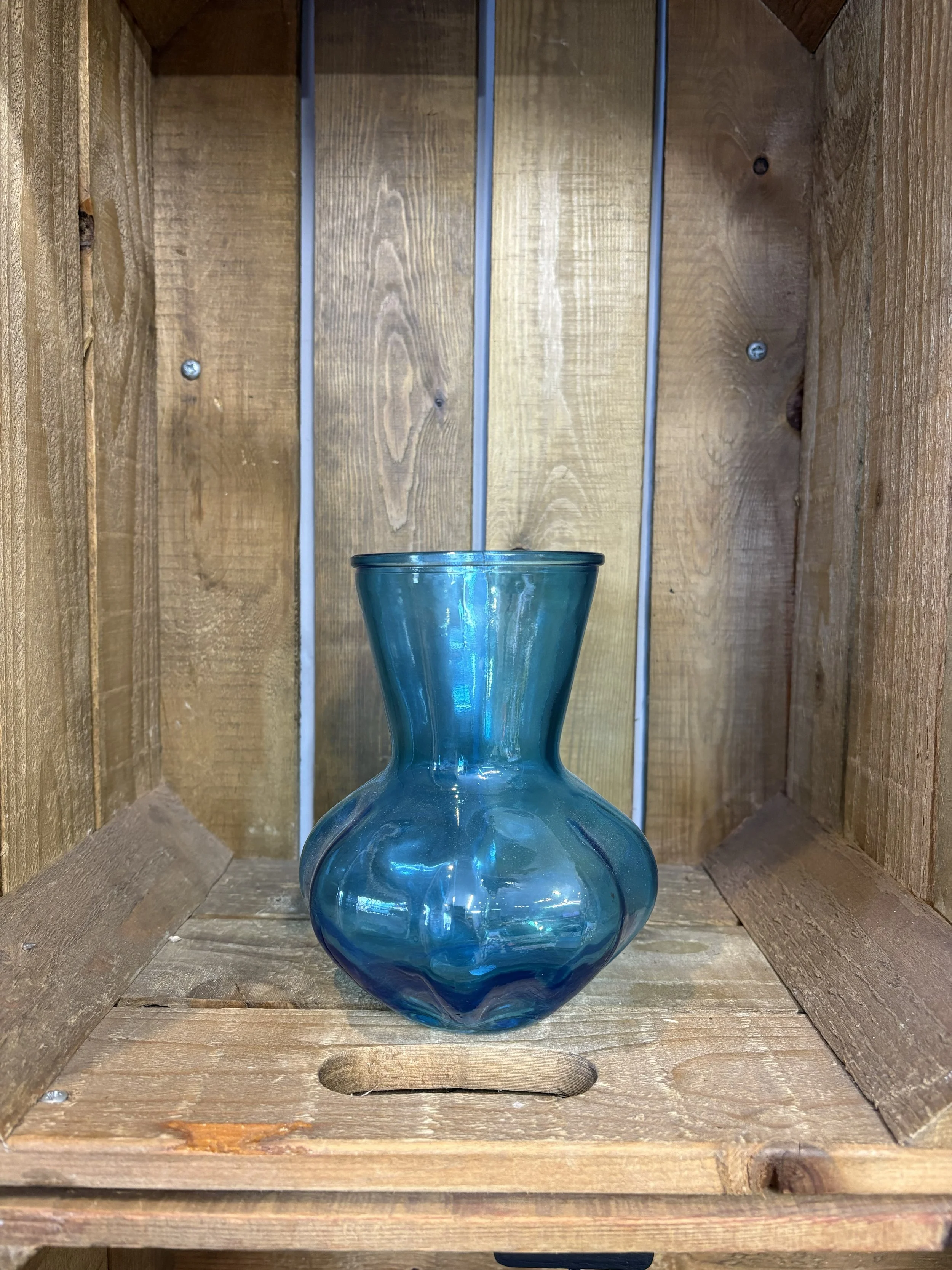 Blue Bubble Vase