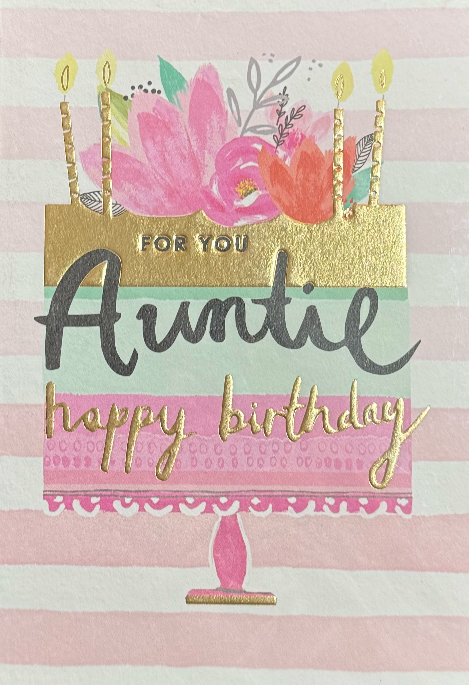 Birthday Card (Auntie)
