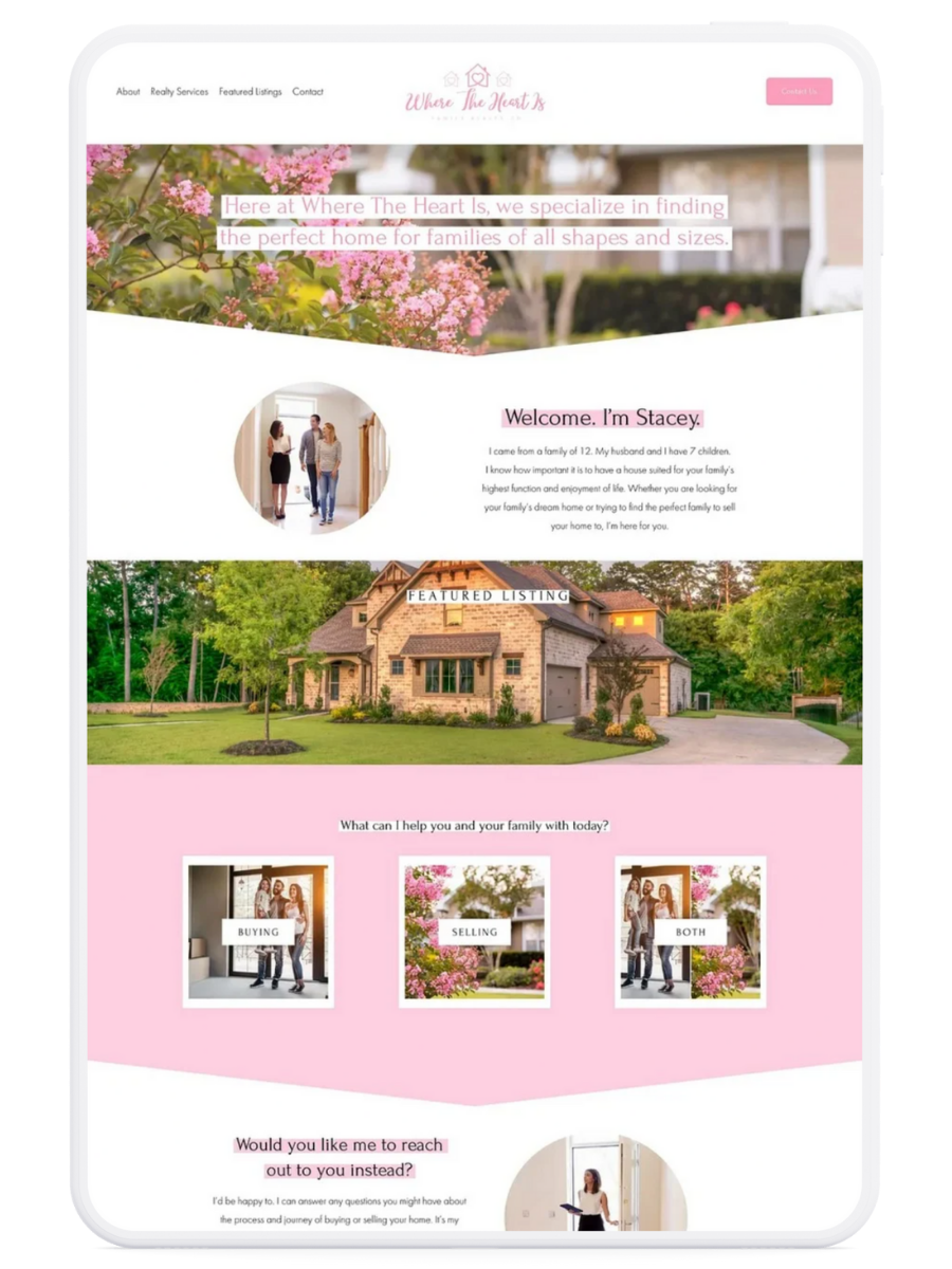 Real Estate Website Design &amp; Brand Design in Bend, Oregon