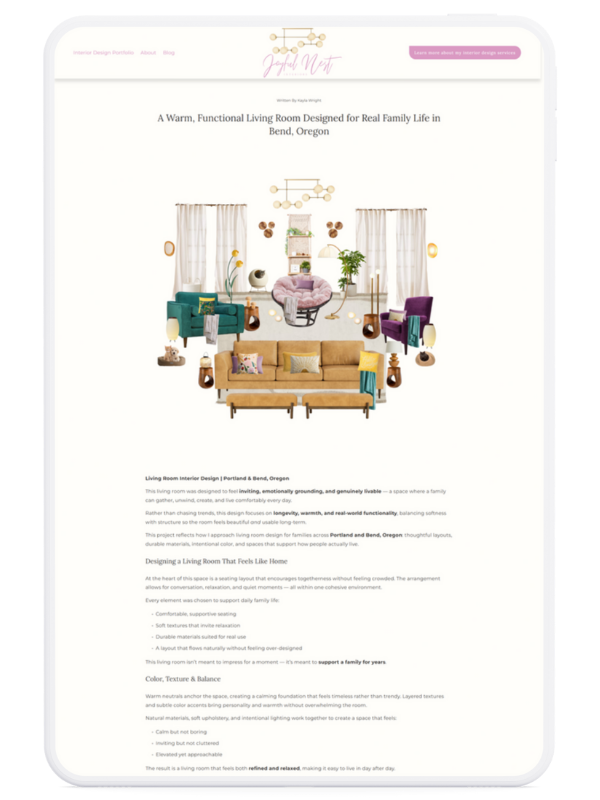 Stop Losing Leads to Poor Online Presence — Showcase Your Designs Like a Pro