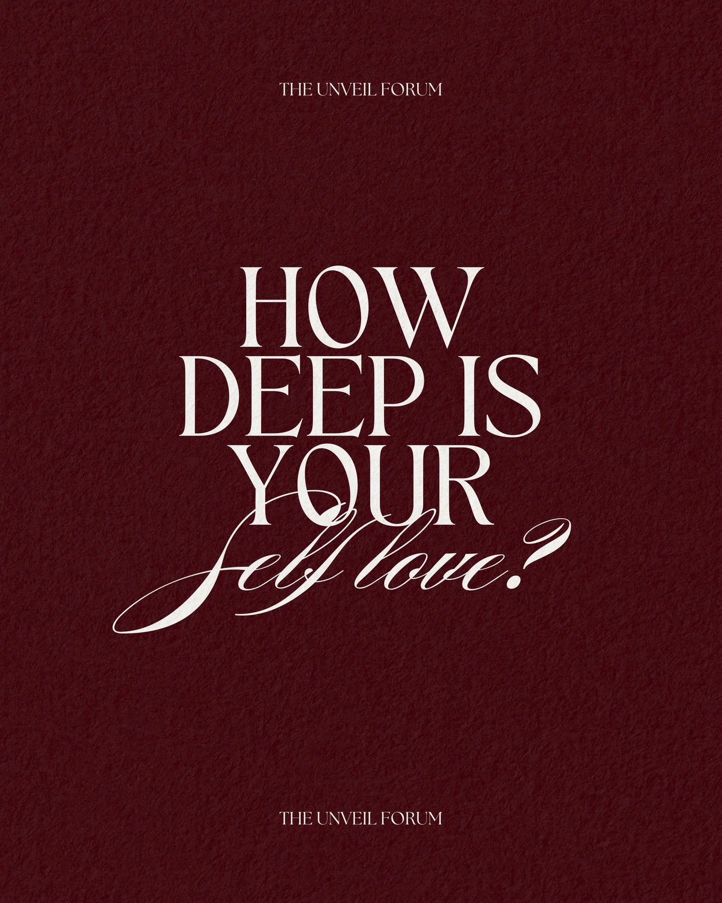 This is your sign, it's time to nourish your mind, seek new inspiration and connect meaningfully.

Your mindset shapes everything, how you show up, the work you create, and the value you put into the world.

At The Unveil Forum, we explore elevating 