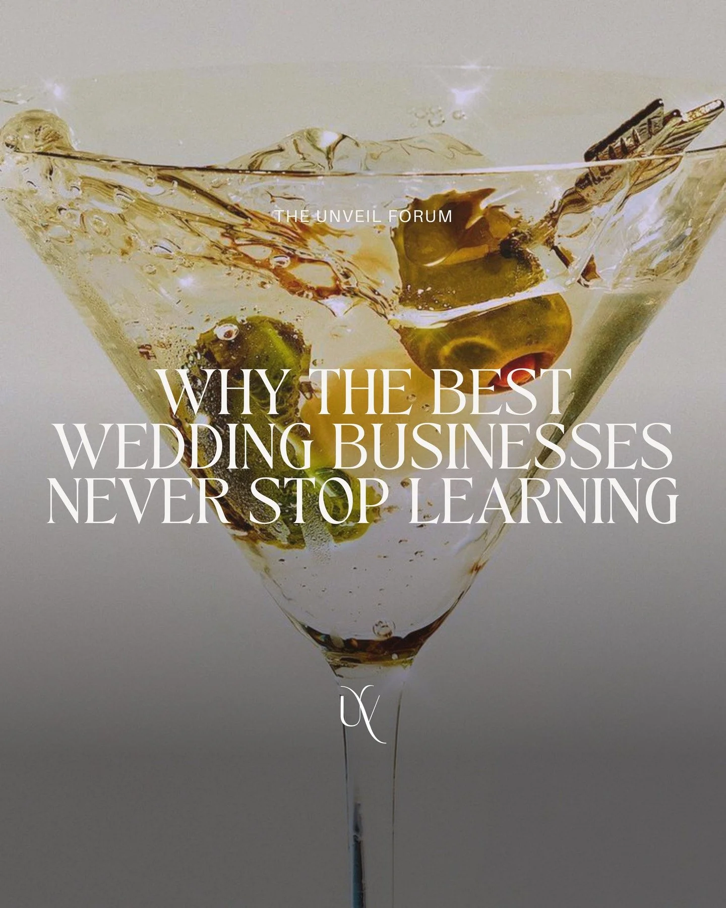 The difference between businesses that plateau&hellip; and businesses that scale?

✨ They never stop learning! ✨

The wedding industry is evolving faster than ever... client expectations, marketing strategies, pricing models, and brand positioning ha