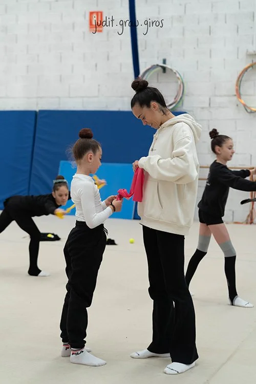 Masterclass de técnica de giros en gimnasia rítmica en Valencia