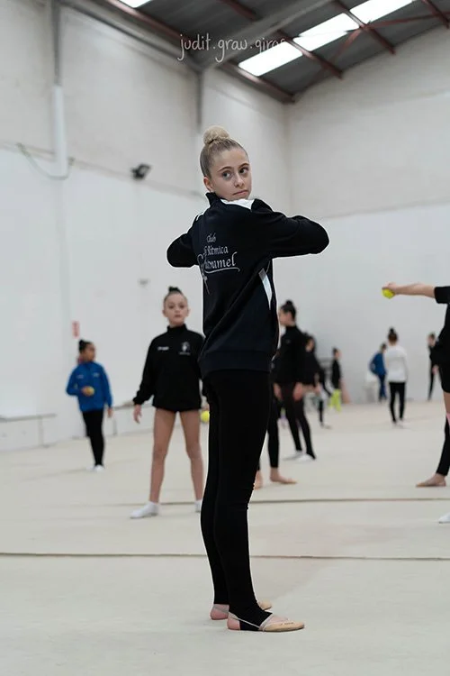 Masterclass de técnica de giros en gimnasia rítmica en Valencia