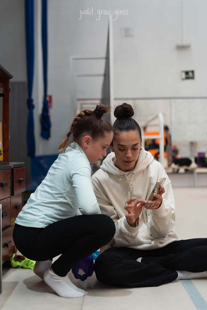 Masterclass de técnica de giros en gimnasia rítmica en Valencia