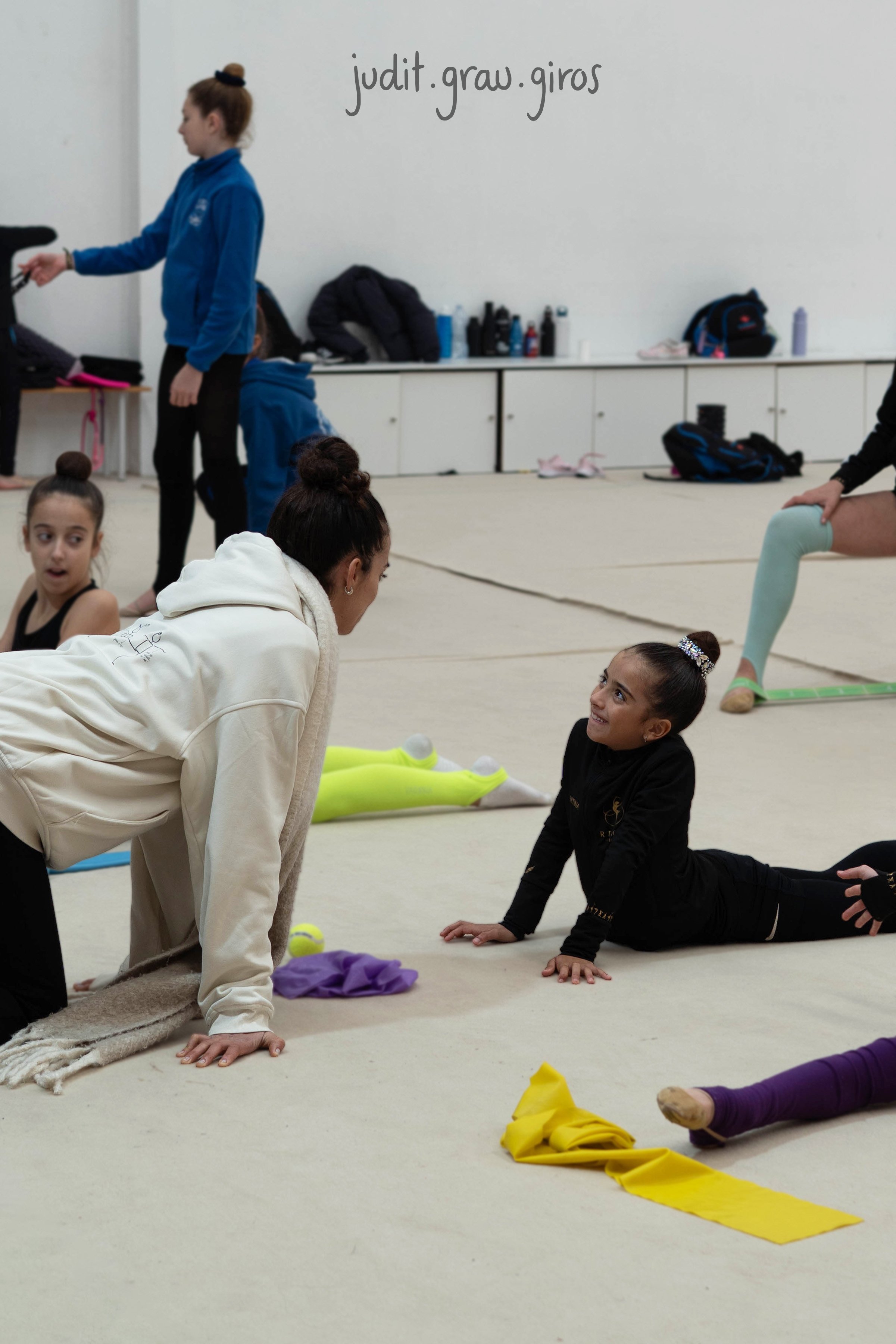 Masterclass de técnica de giros en gimnasia rítmica en Valencia