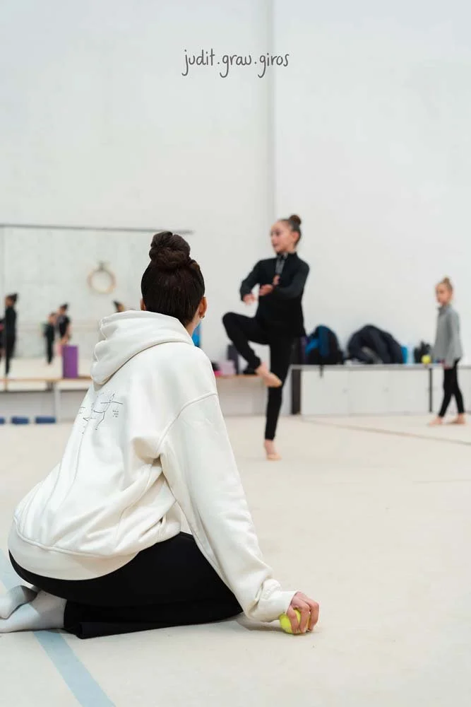 Masterclass de técnica de giros en gimnasia rítmica en Valencia