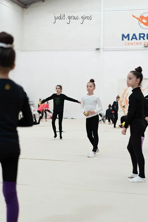 Masterclass de técnica de giros en gimnasia rítmica en Valencia