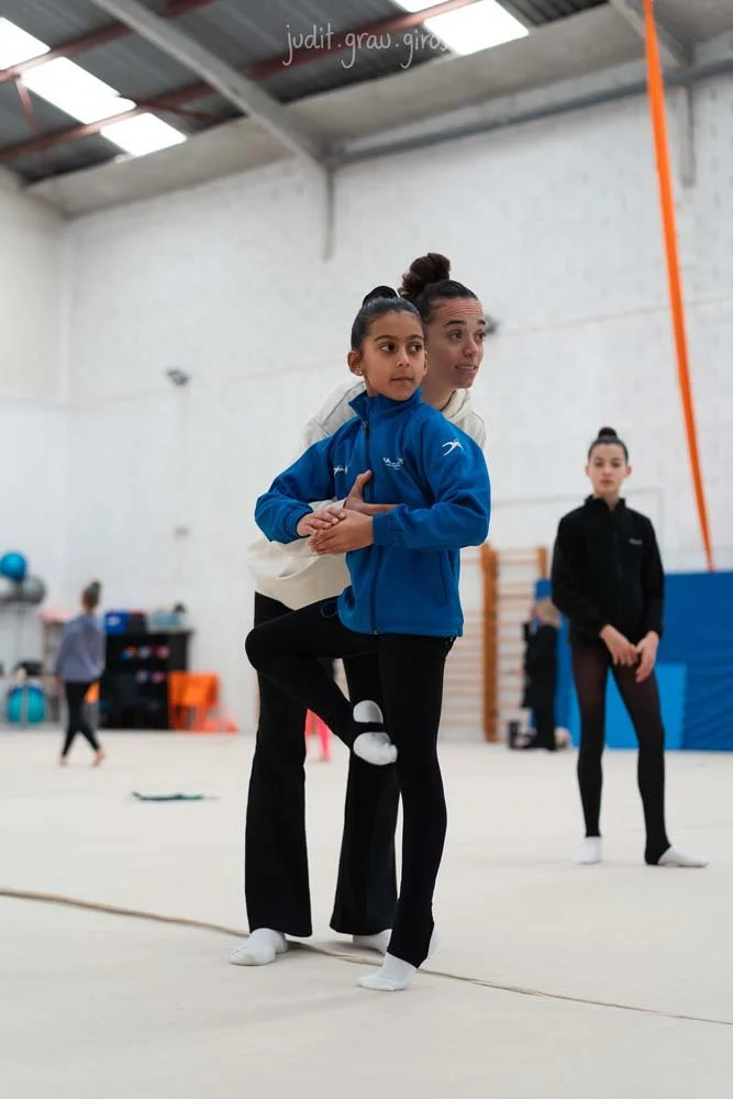 Masterclass de técnica de giros en gimnasia rítmica en Valencia