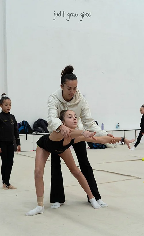 Masterclass de técnica de giros en gimnasia rítmica en Valencia