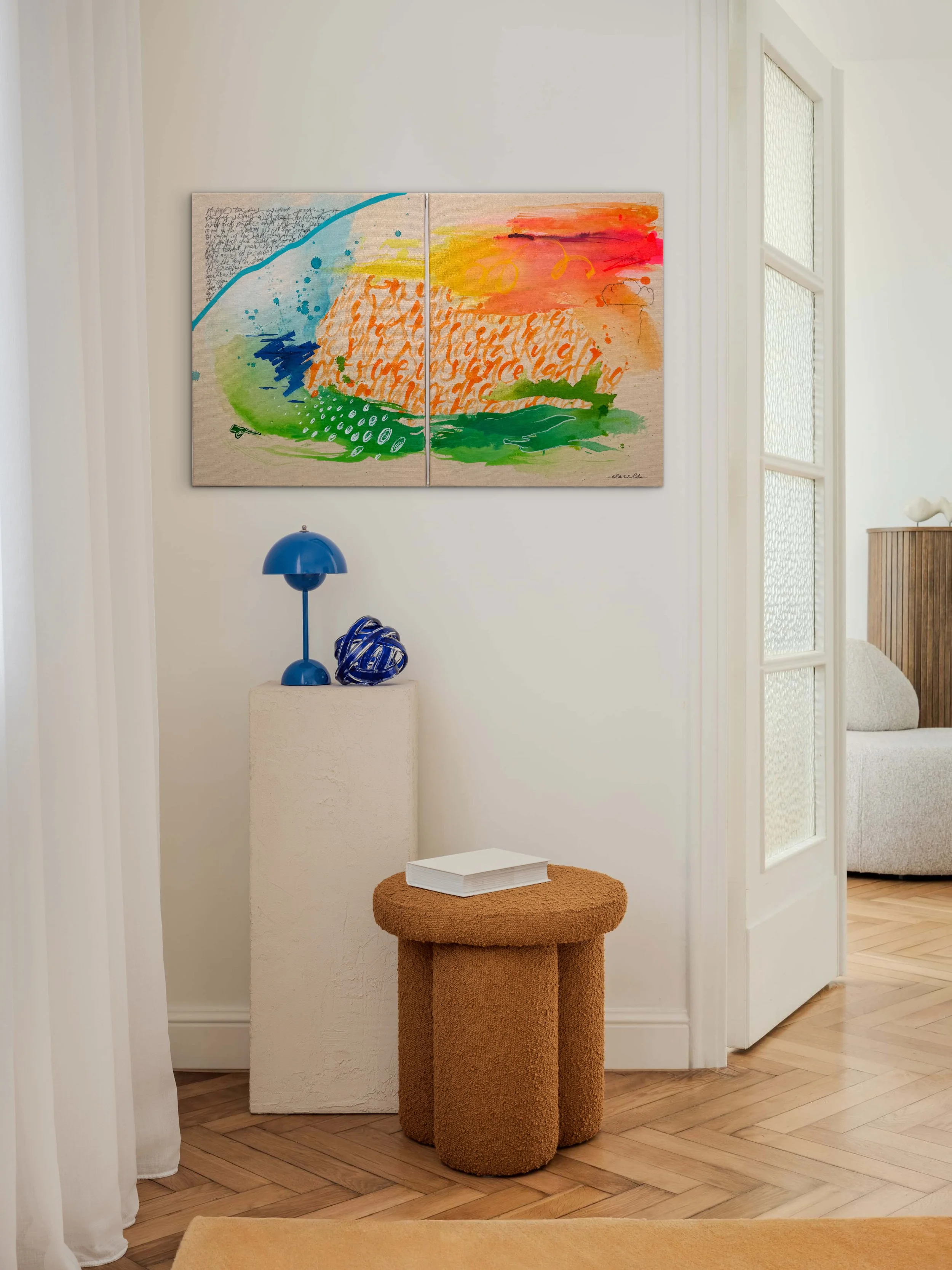 En la naturaleza - Díptico