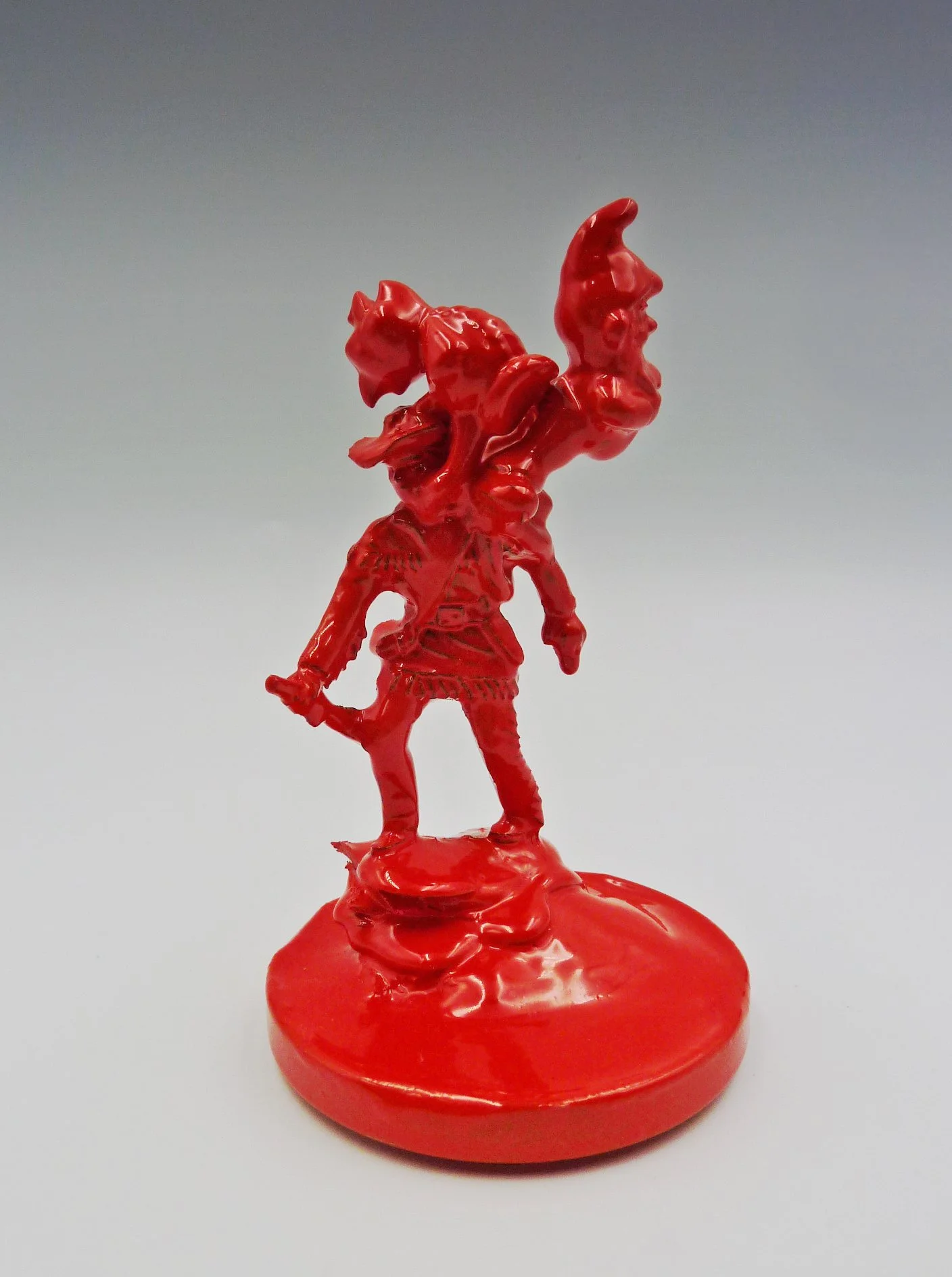 New Work VIII, plastic, found objects, 10 x 5 x 5cm