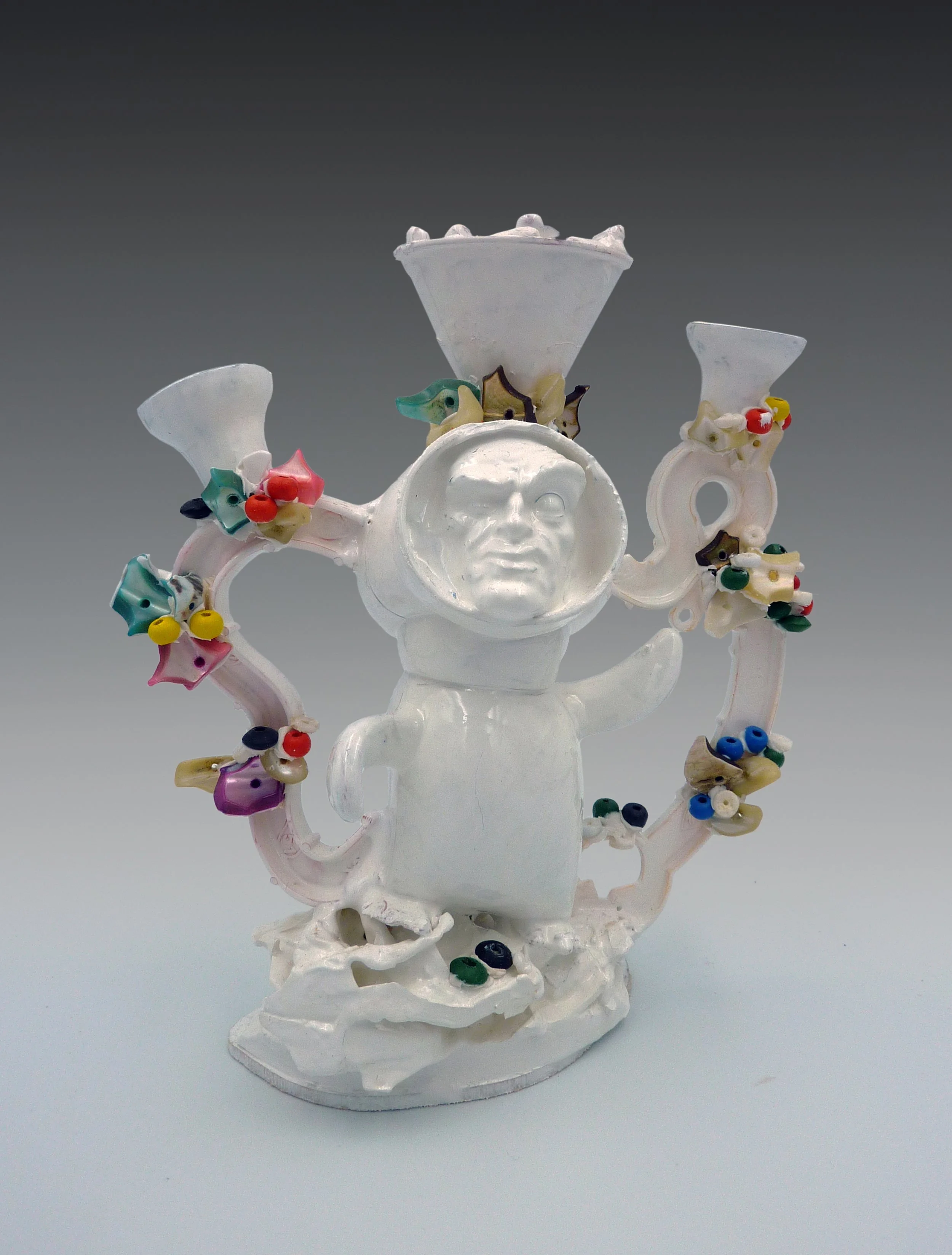 New Work, plastic, found objects, 20 x 20 x 10cm