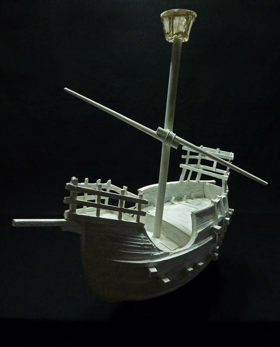 Votive I, wood, card, plastic, found objects, 60 x 65 x 20cm