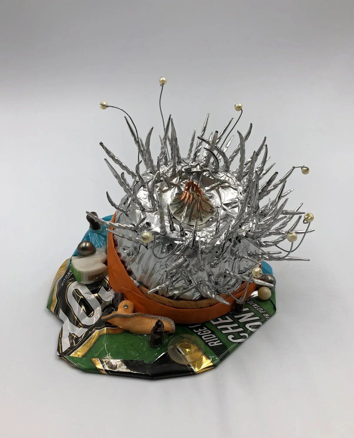 Plastic Pelagic XII, plastic, wire, found objects,
20 x 25 x 20cm