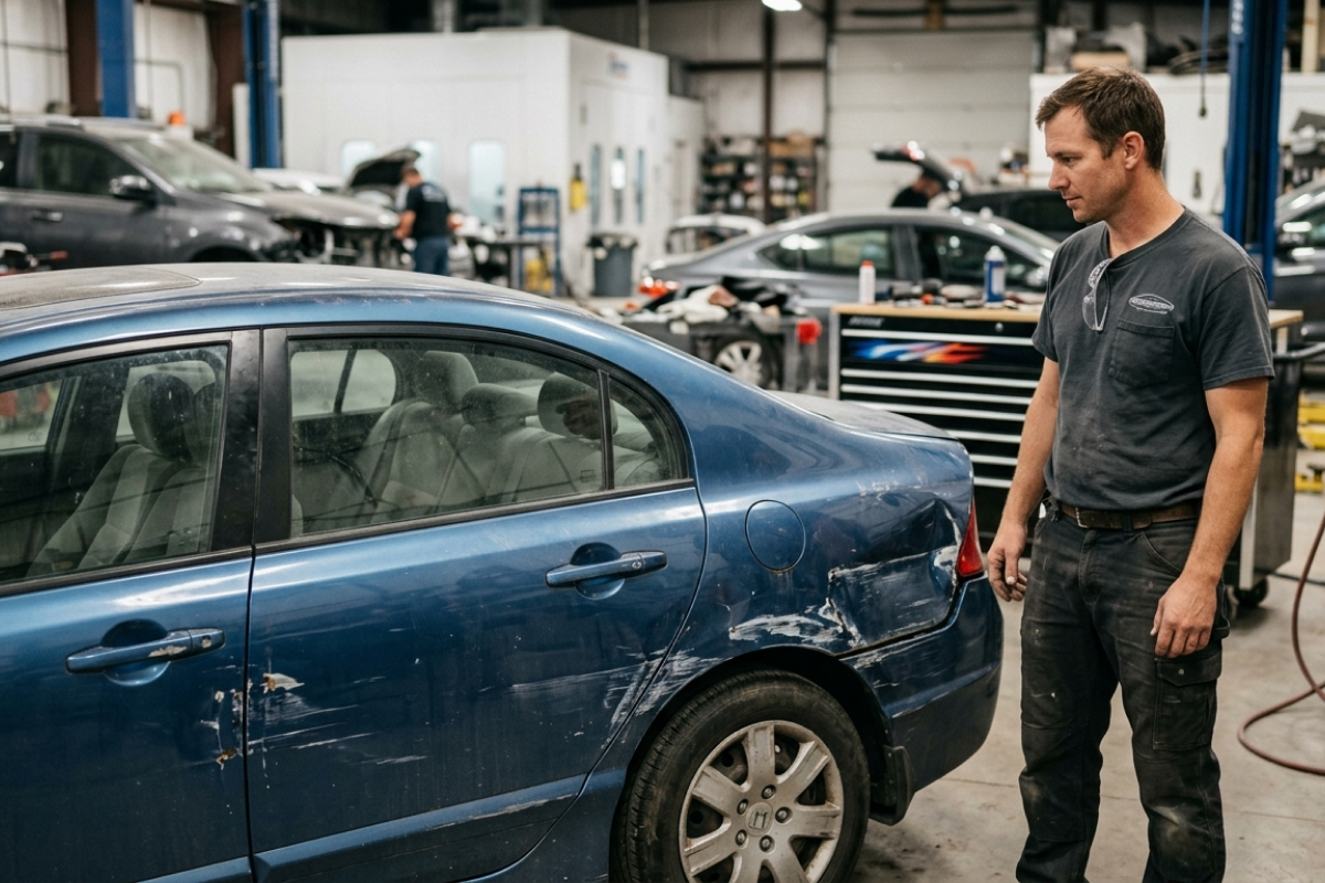 Scratches, Dents, and Paint Damage: When It’s Time to Visit an Auto Body Shop