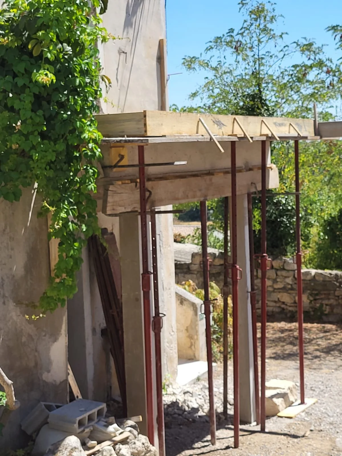Réalisation d’une terrasse béton