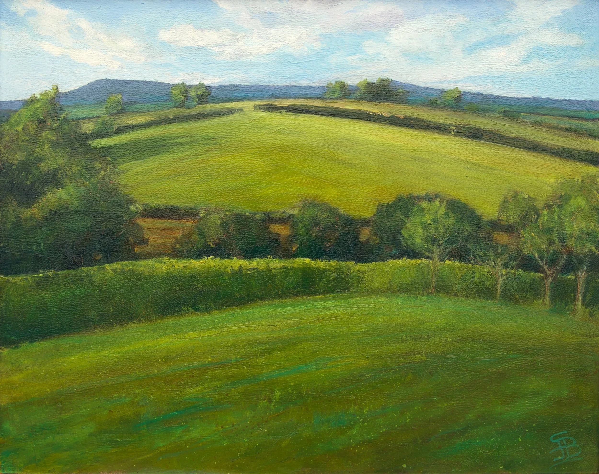  Afternoon rest 
 Oil on Canvas
 Painting Size: 41 x 51cm
 Framed Size: 56 x 66 x 4.5cm
 £1,260