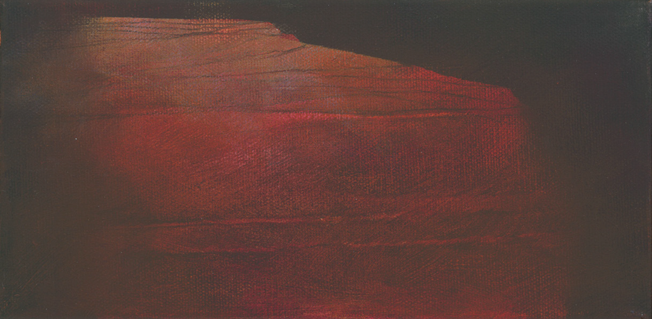  Rise  Acrylic on Box Canvas 12cm x 24cm x 3cm