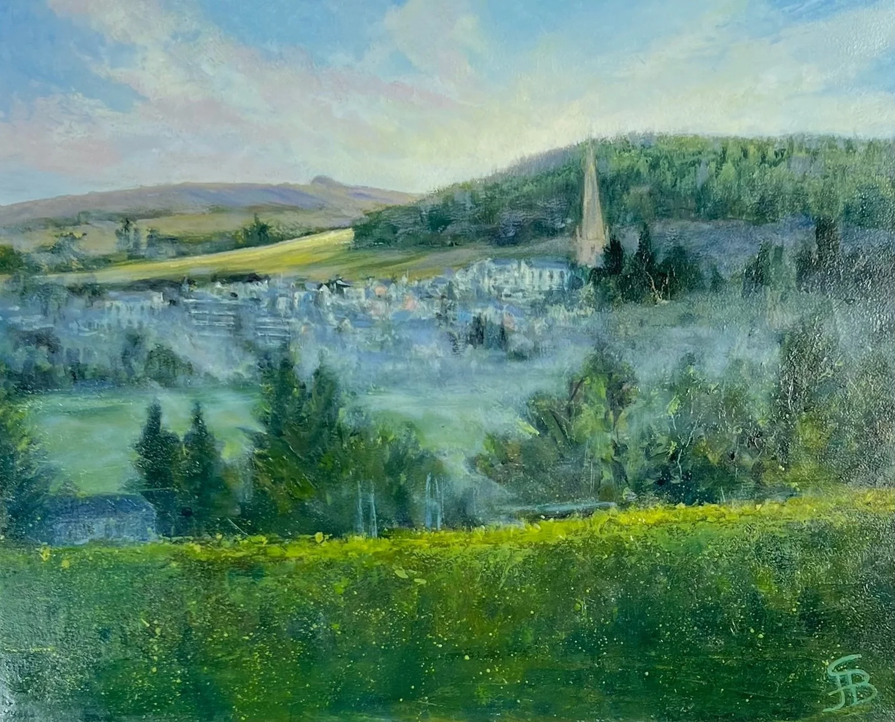  Morning Promise &nbsp;&nbsp;(Sold)
 Oil on Canvas
 Painting Size: 41cm x 51cm
 Framed Size: 56cm x 66 x 4.5cm