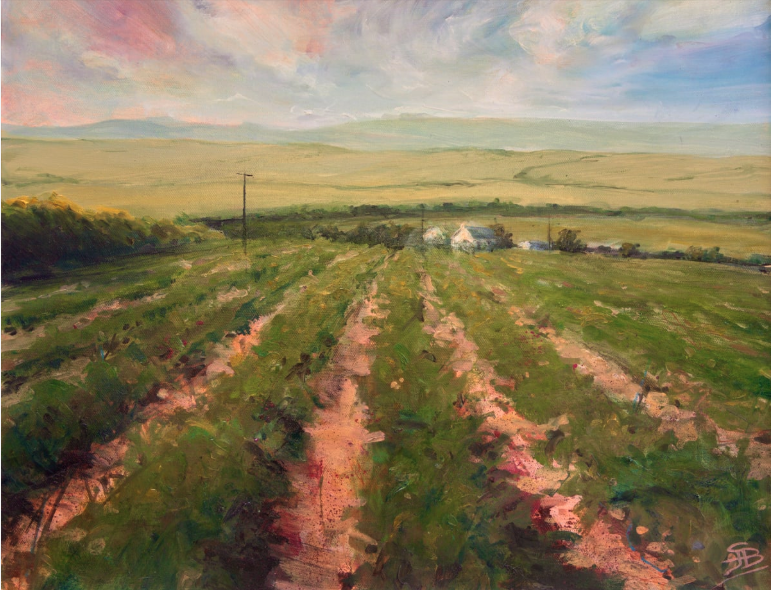  Blessings of the ordinary &nbsp;&nbsp;(Sold)
 Oil on Canvas
 Painting Size: 40cm x 50cm
 Framed Size: 55cm x 65 x 4.5cm