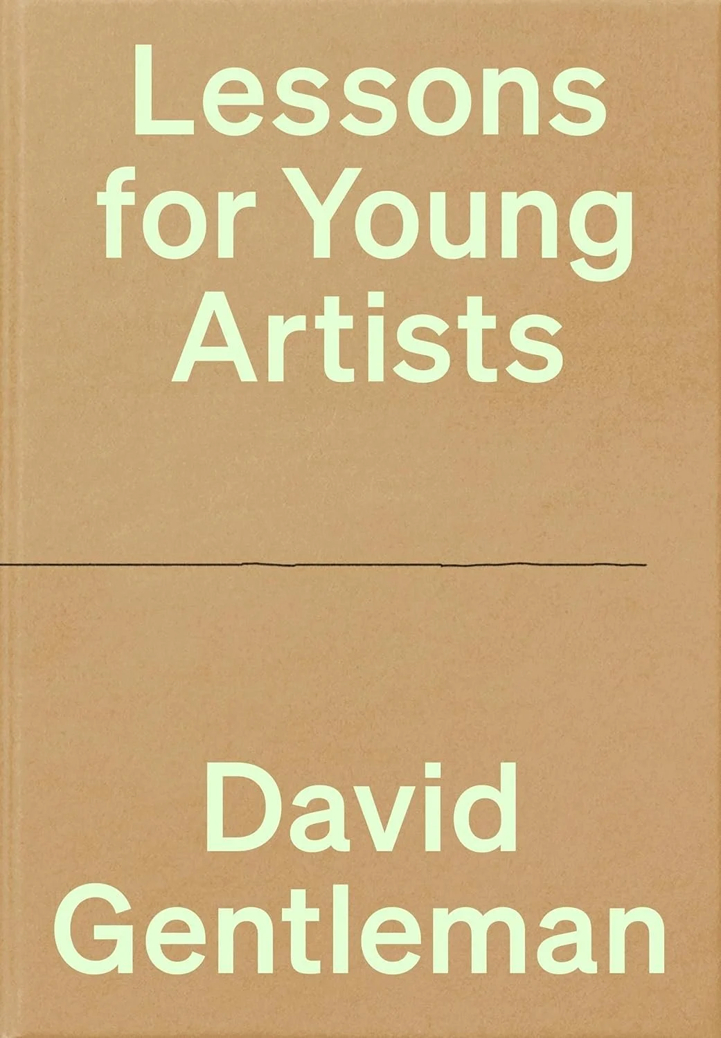 Lessons For Young Artists - David Gentleman