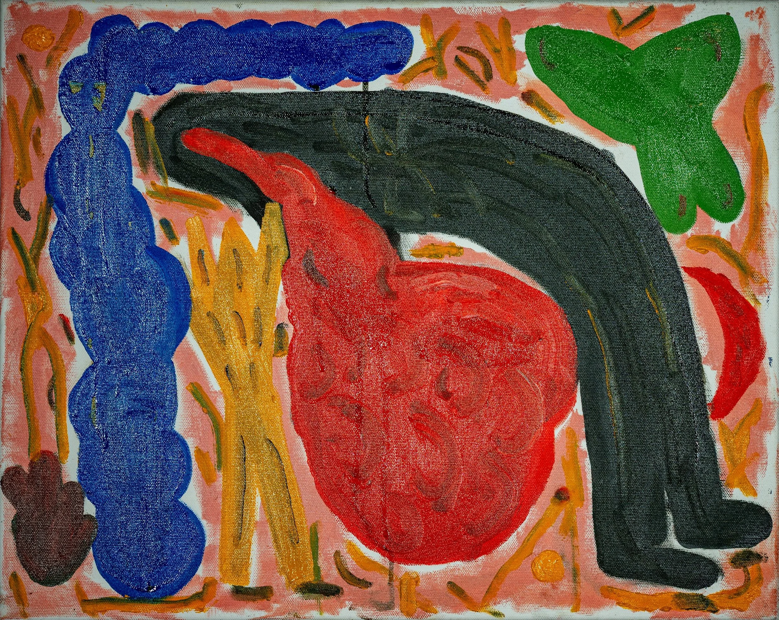  Primary 
 Mixed Media on Canvas
 Canvas Size: 40cm x 50cm