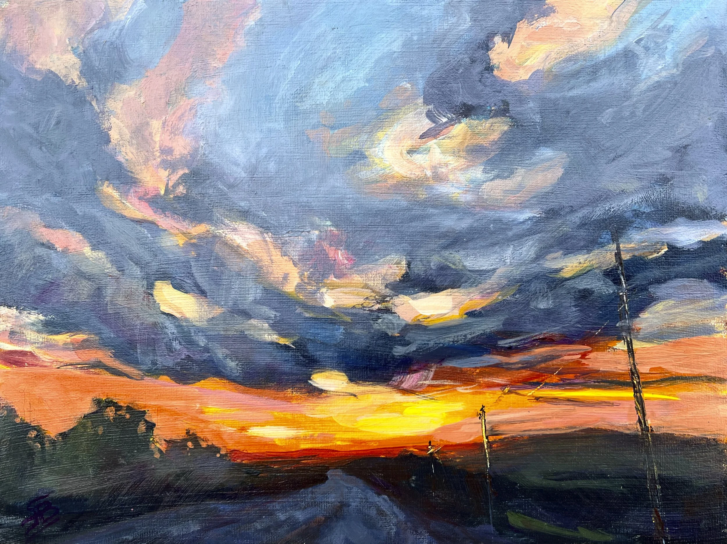 Oil on Canvas by Sarah Jane Brown